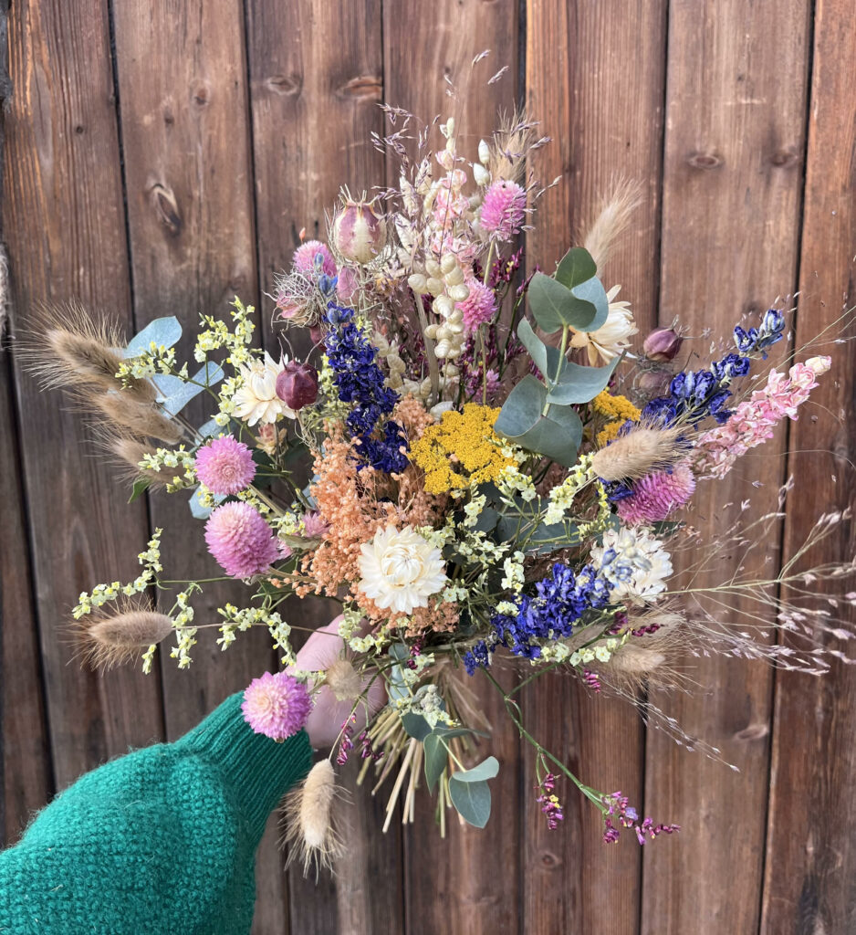 Bouquet de fleurs séchées "Alma"
