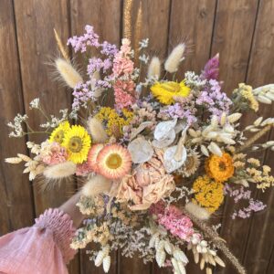 Bouquet de fleurs séchées "Louise"