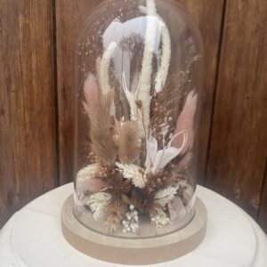 Cloche en fleurs séchées "Billie"