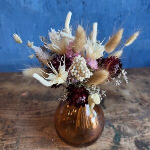 Fiole fleurie "Immortelle"