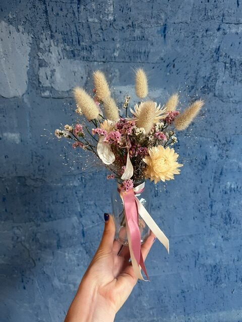 Fiole fleurie "Immortelle" – Image 3